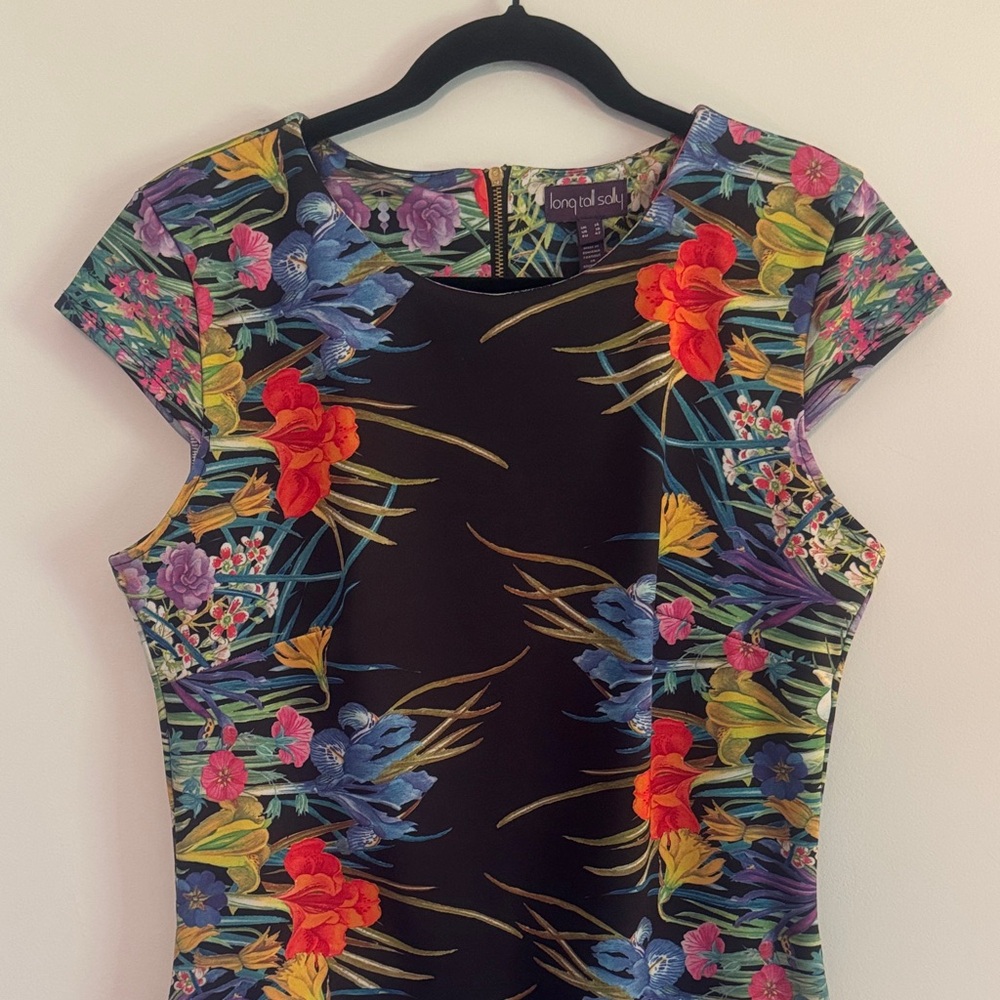 Long Tall Sally Vibrant Floral Blouse